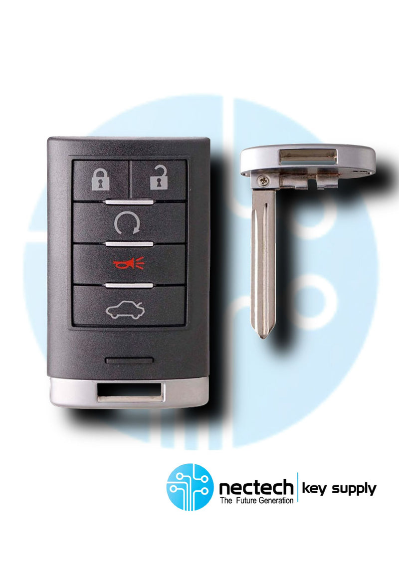 2008 - 2015 NEW Cadillac STS CTS Remote Smart Key Proximity FCC: M3N5WY7777A