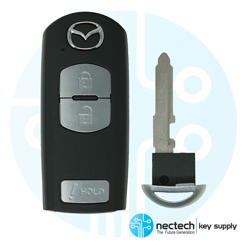 2010 - 2013 Mazda Smart Proximity Key FCC ID: WAZX1T763SKE11A03