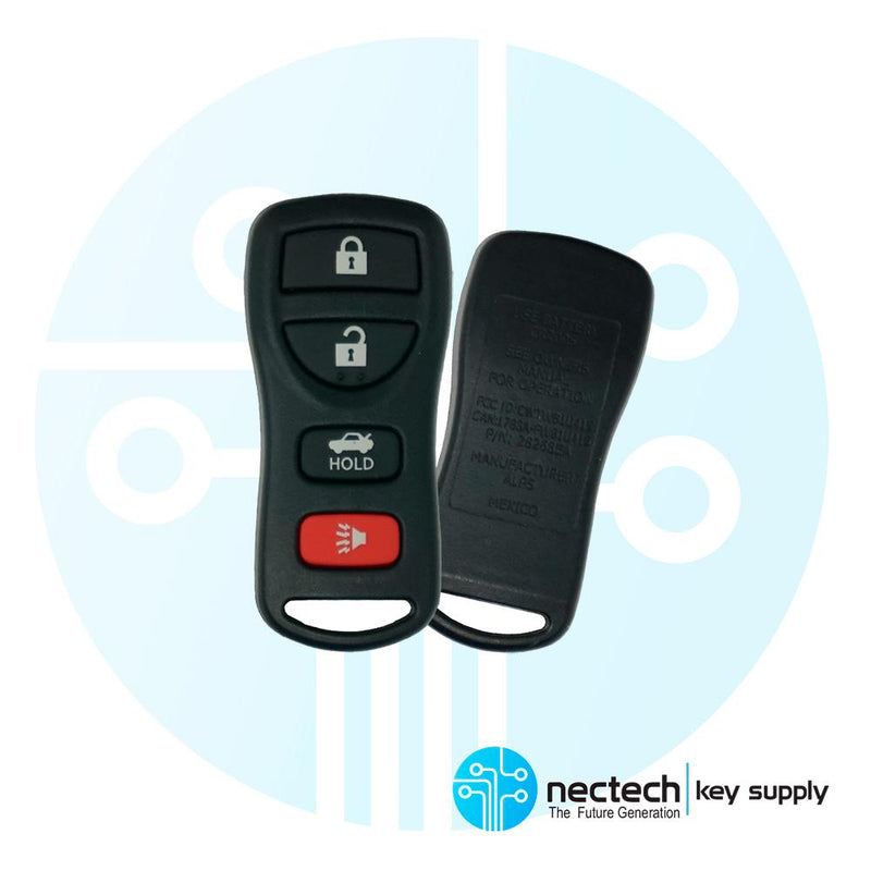 2004 - 2007 Nissan Sentra Remote Control Key Fob 4B FCC: CWTWB1U429