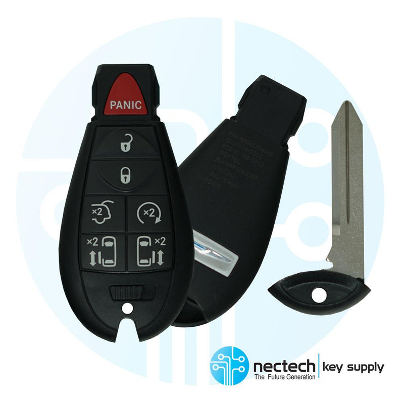 2008 - 2016 Chrysler Town and Country Fobik Remote 7B FCC: IYZ-C01C