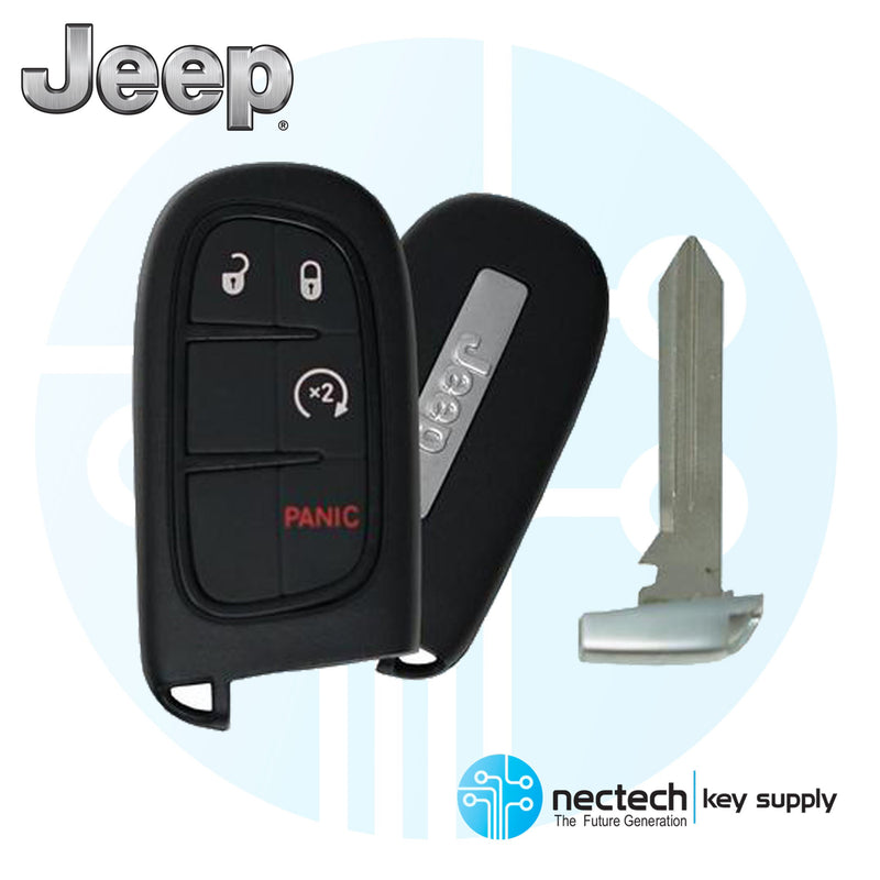 2014 - 2019 NEW Jeep Cherokee Smart Key GEN4 Proximity Tombstone FCC: GQ4-54T