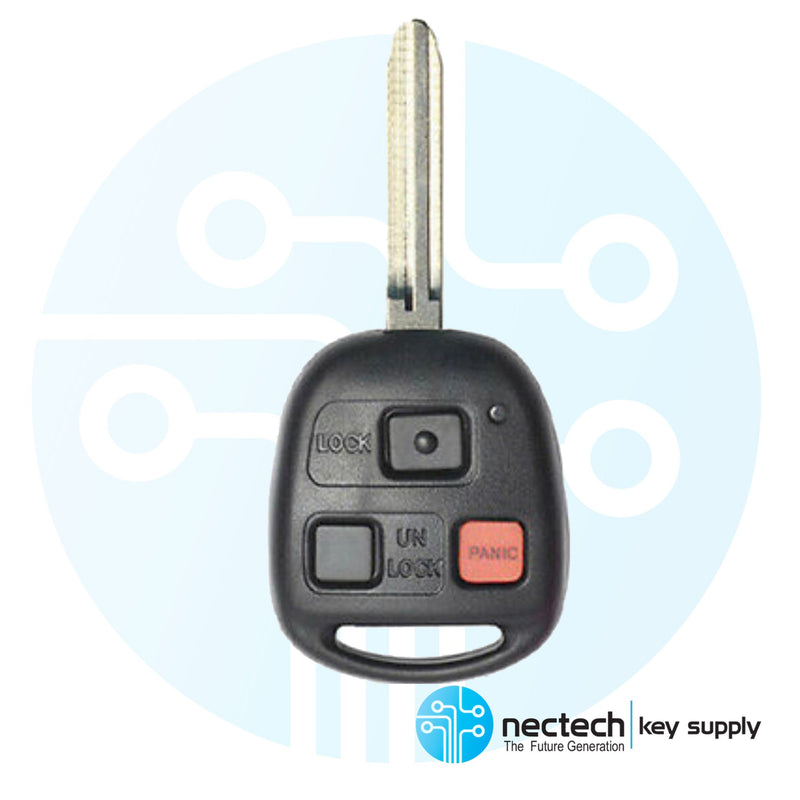 2010 - 2015 NEW Toyota FJ Cruiser Remote Head Key FCC:  HYQ12BBT / Chip G