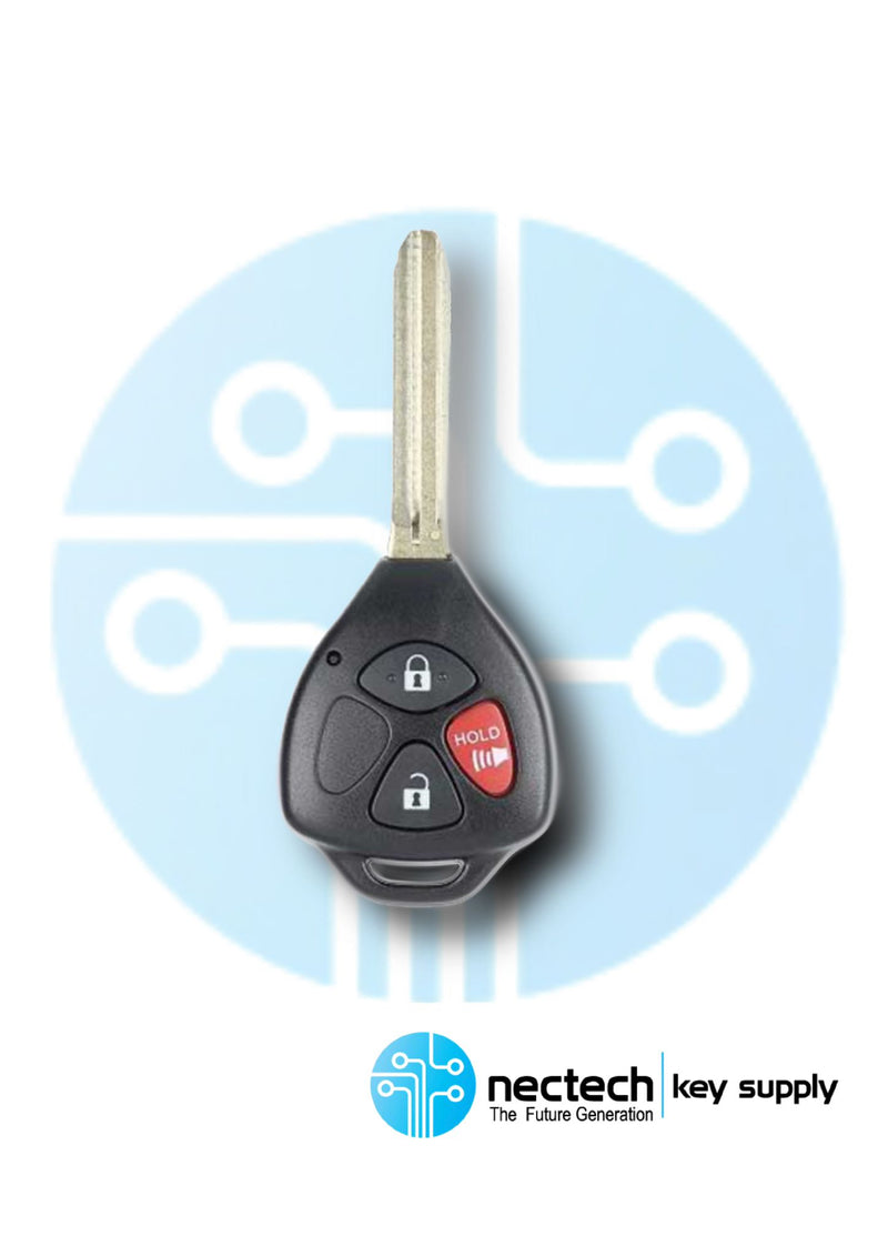 Xhorse Wire Remote Key Toyota Style Flat Right 3 Buttons XKTO04EN