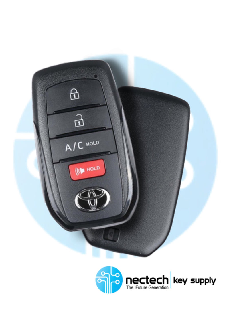 2023-2024 NEW OEM Toyota bZ4X Smart Key 4B A/C - FCC: HYQ14FBX