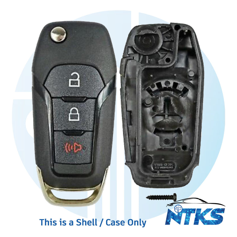 2014-2019 SHELL for Ford F-Series Remote Flip Key HU101 / 3-Buttons