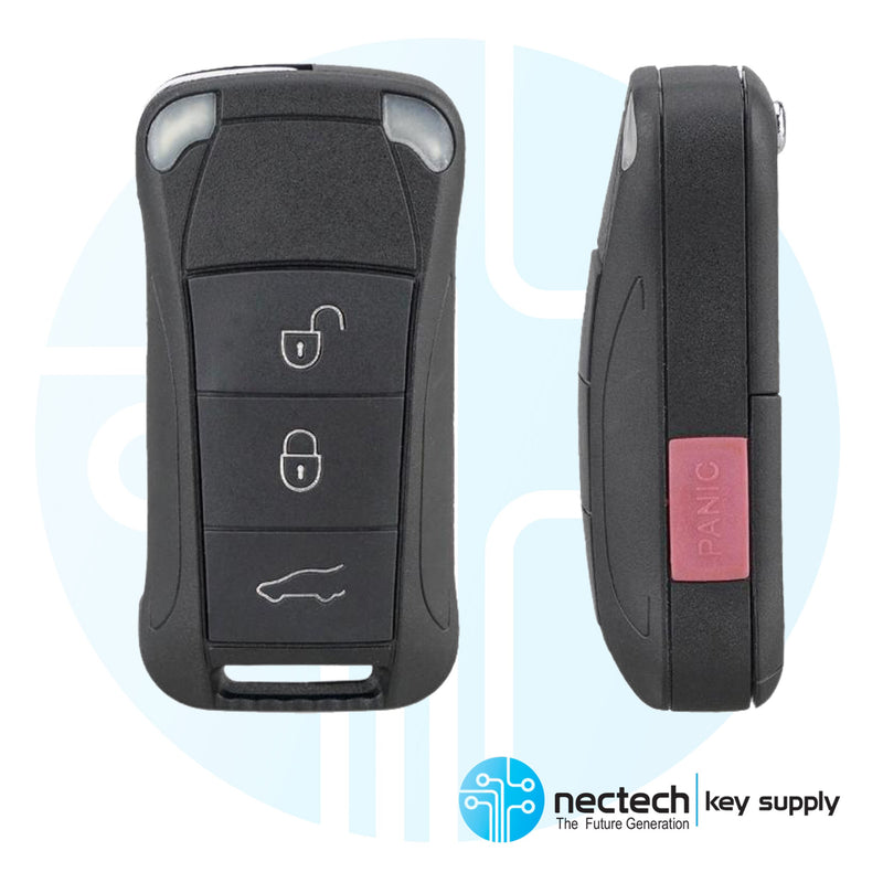 2004 - 2011 Porsche Cayenne Remote Flip Key FCC: KR55WK45022