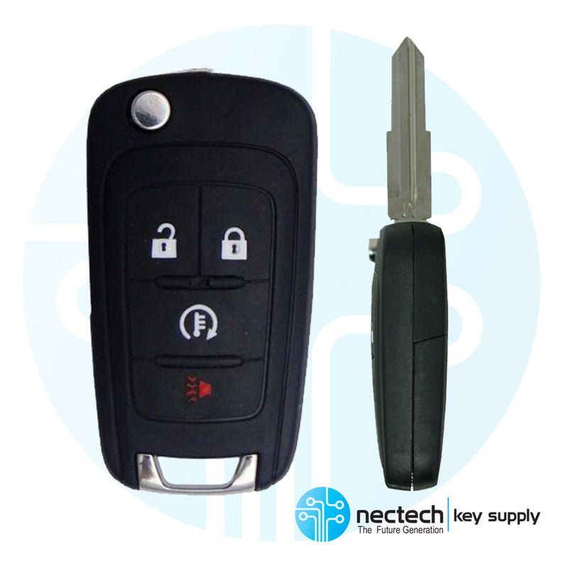 2014 - 2016 Chevrolet Spark EV Remote Flip Key FCC: A2GM3AFUS04