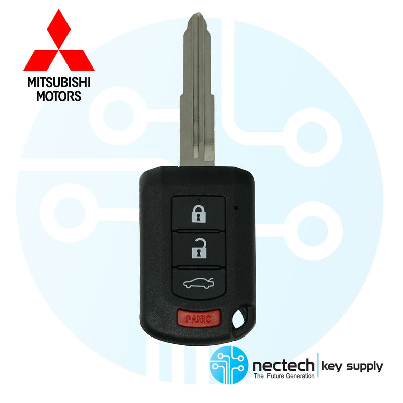 2017-2020 NUEVA llave de cabeza remota Mitsubishi Mirage FCC: OUCJ166N