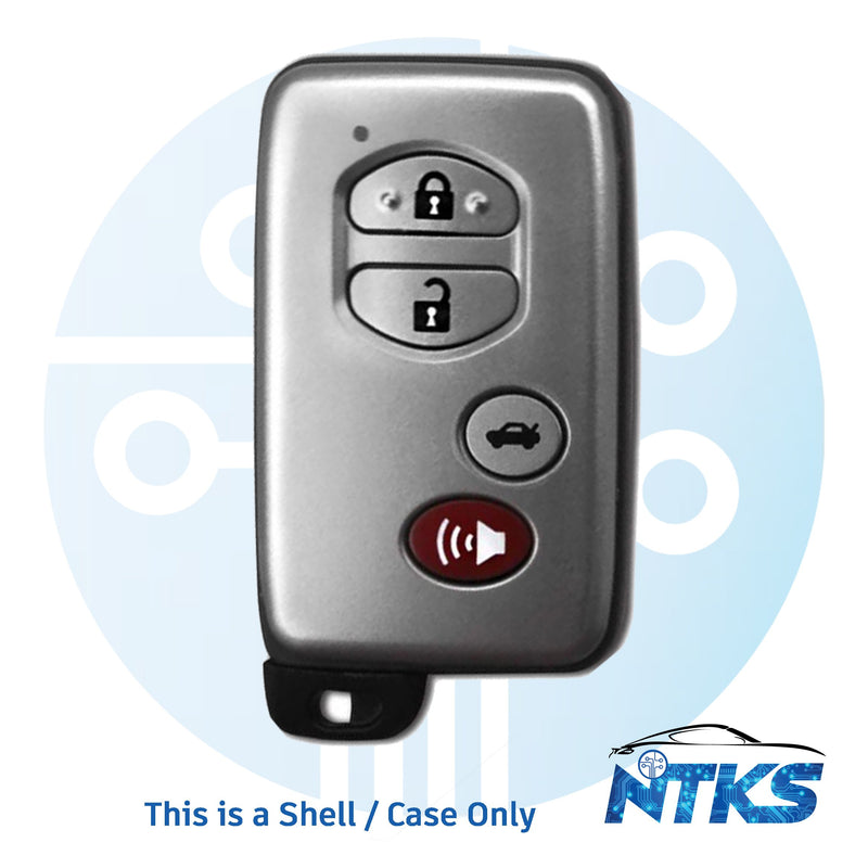 2009 - 2014 SHELL for Toyota Smart Key for HYQ14AAB, HYQ14AEM, HYQ14AEM 4-Buttons