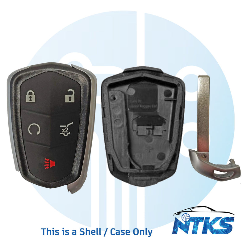 2015 - 2019 SHELL for Cadillac Smart Key 5-Buttons SUV