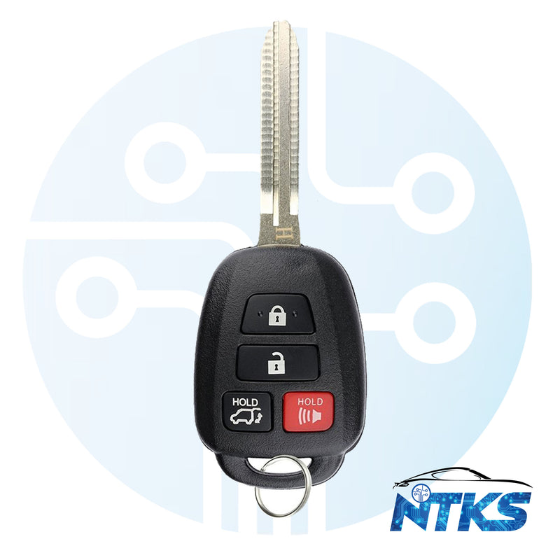 2013 - 2019 Remote Head Key for Toyota RAV4 Highlander Sequoia FCC: GQ4-52T / Chip Letter H