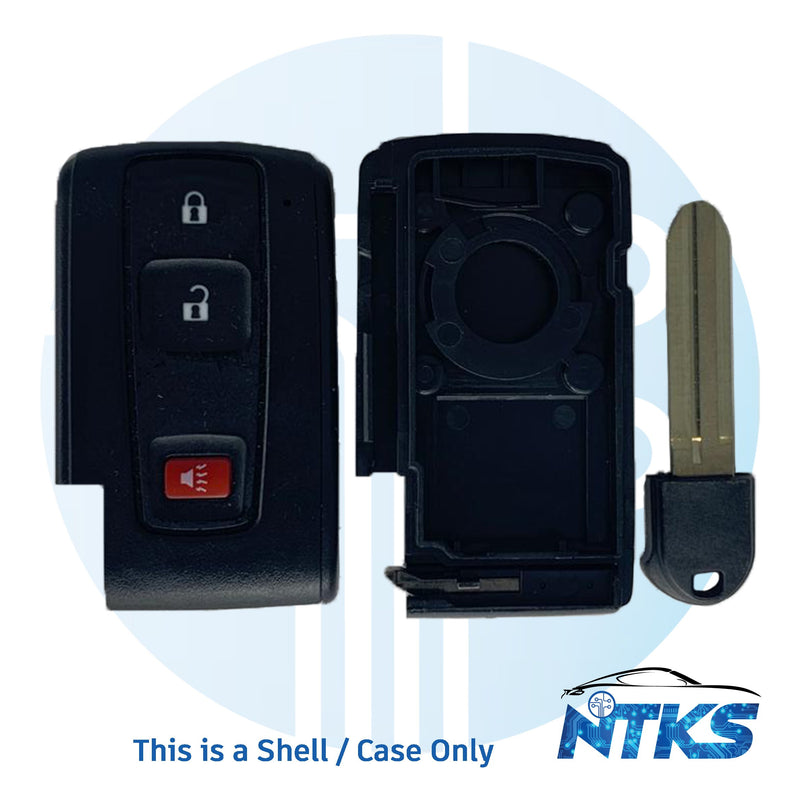 2004 - 2009 SHELL for Toyota Prius Smart Key for FCC: M0ZB31EG / MOZB21TG