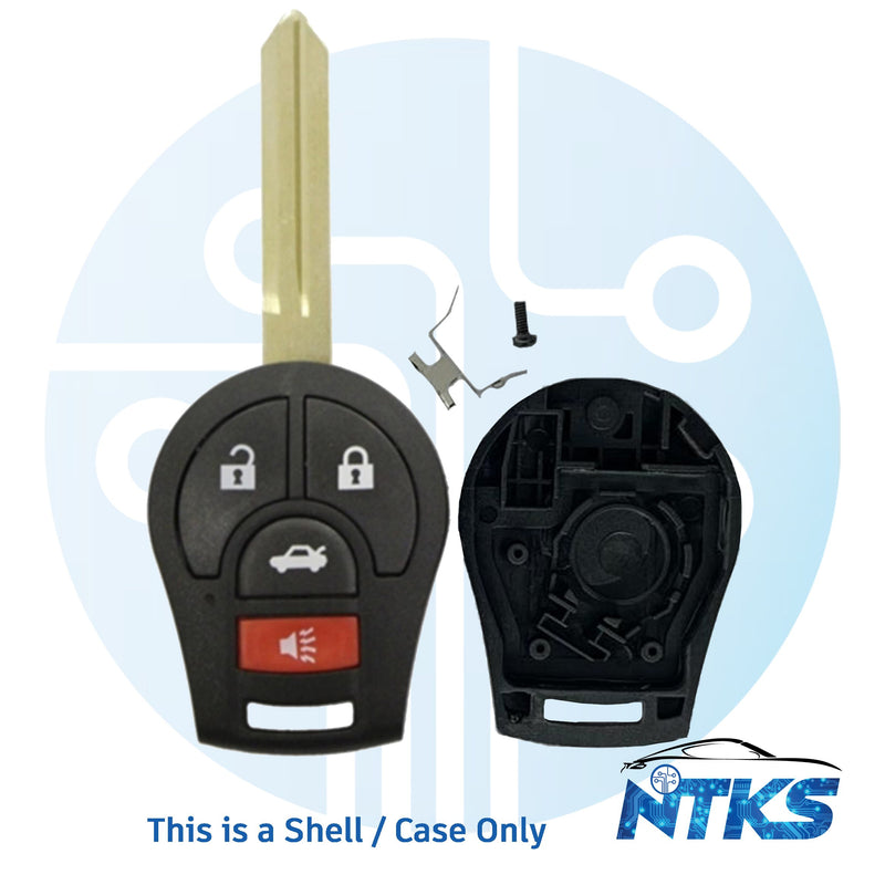 2003 - 2019 SHELL for Nissan Remote Head Key DA34 - 4-Buttons