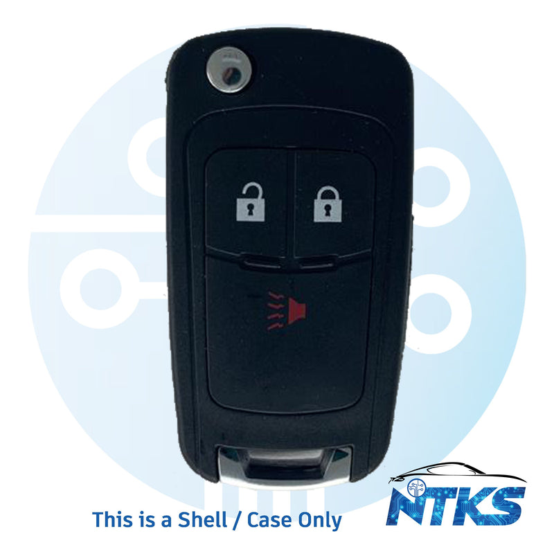 2013 - 2015 SHELL for Remote Spark Flip Key 3-Buttons