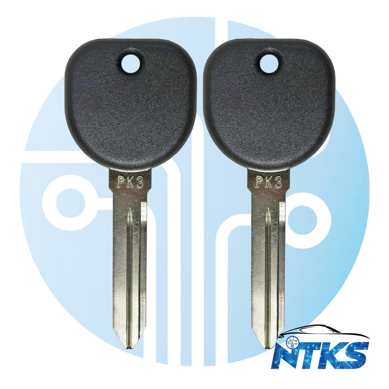 1997 - 2009 Transponder Key for Chevrolet Buick Cadillac -  (PK3) B99-PT - P1106 / Megamos ID13 Chip