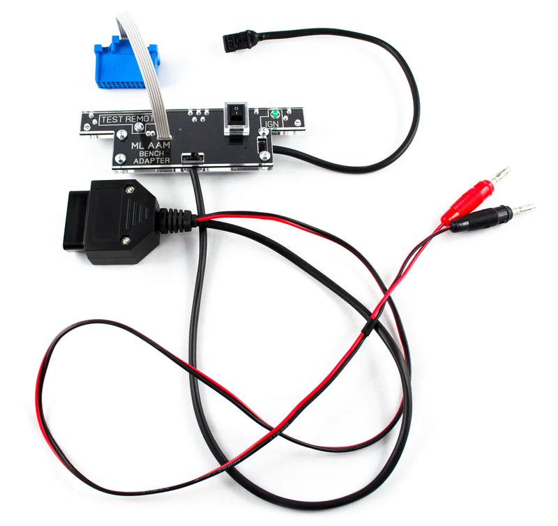 ML(W163) AAM + EAM Bench Adapters Set - Key programming + remote key t