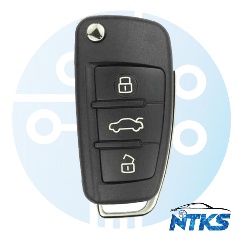2005 - 2015 Remote Flip Key for Audi FCC: IYZ 3314