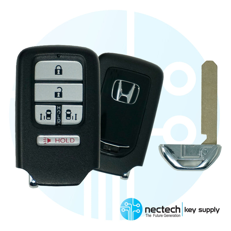 2014 - 2017 Honda Odyssey Llave de proximidad inteligente remota 5B FCC: KR5V1X/ PN: 72147-TK8-A81