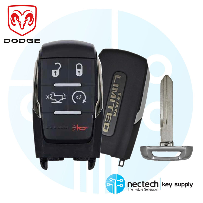 2019 - 2021 Dodge Ram Limited 1500 Pickup Smart Key Proximity FCC: OHT-4882056 / PN: 68442917AB