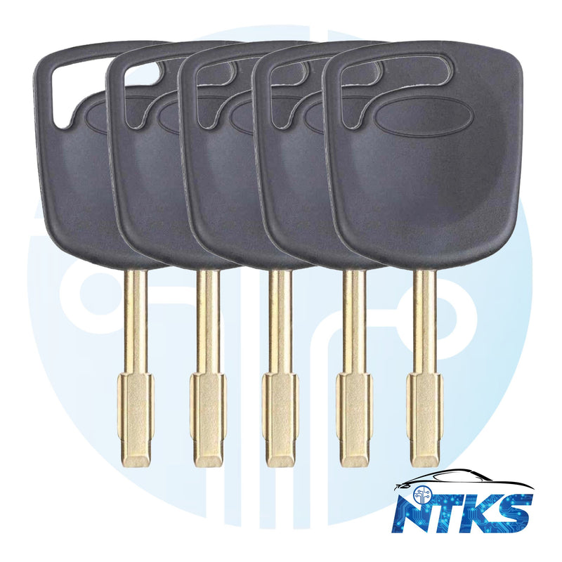 2010 - 2013 Transponder Key for Ford Transit Connert - Tibbe 6-Cut / ID 4D63 (80 bits)