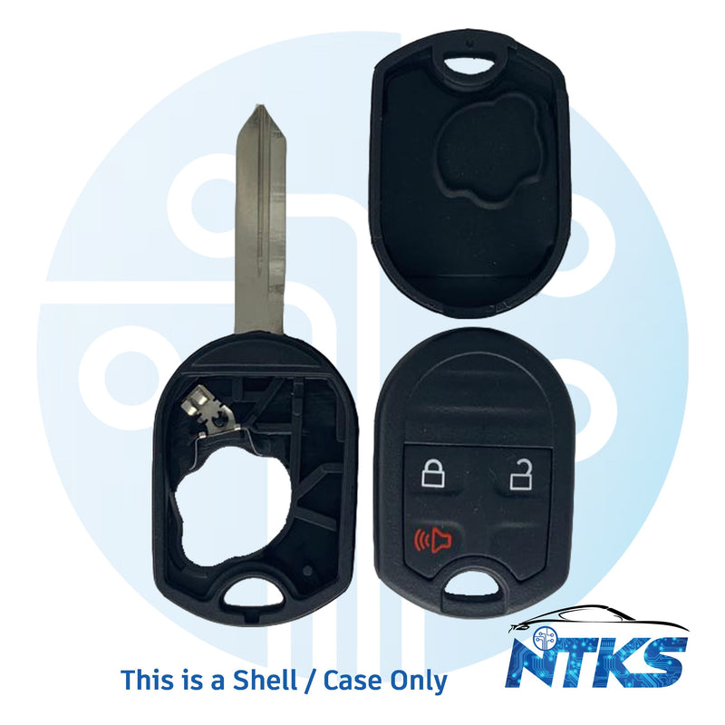 2011 - 2017 SHELL for Ford Remote Key H75 / 3-Buttons