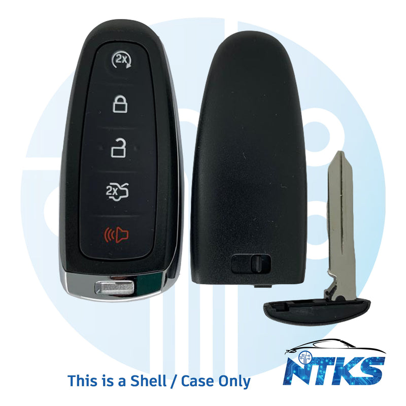 2011-2020 SHELL for Ford Lincoln Remote Key w/ "Paddle" Style  / 5-Button