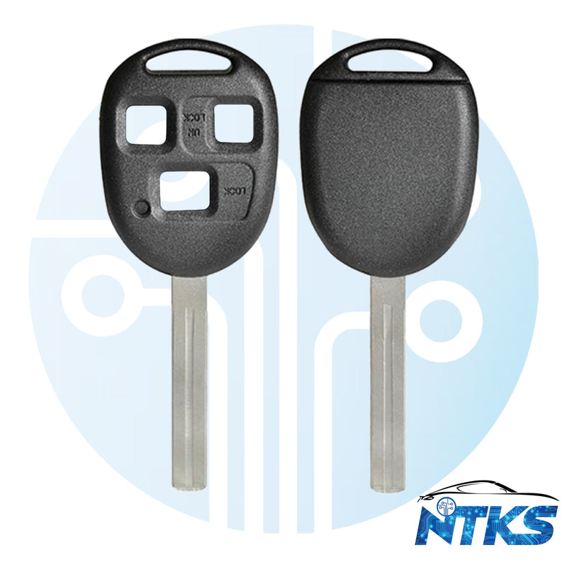 1998 - 2010 NTKS Heavy SHELL para llave de cabeza remota Lexus LXP90/(hoja larga)