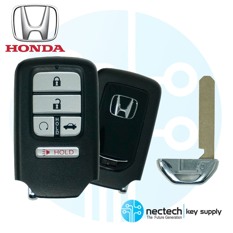 2018 - 2022 NUEVO Honda Accord Control remoto de proximidad con llave inteligente FCC: CWTWB1G0090 / PN: 72147-TVA-A21 (CONDUCTOR 1)