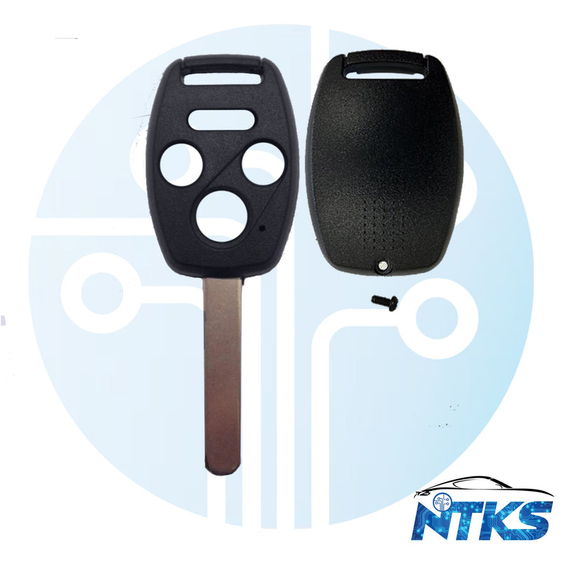 2006-2013 SHELL for Honda Remote Head Key ( WITHOUT Chip Holder ) 4-Buttons