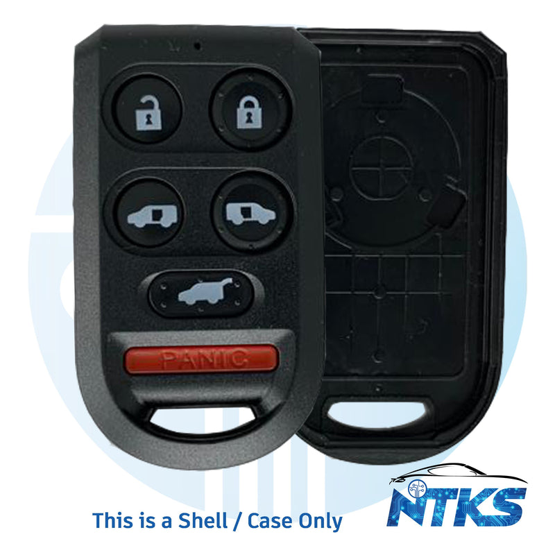 2005 - 2009 SHELL for Honda Odyssey Remote Control Case / 6-Buttons