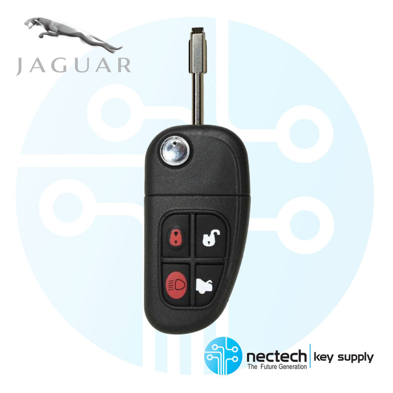 2001 - 2008 NEW Jaguar S-Type XJ8 X-Type Flip Key Remote Car FCC: NHVWB1U241