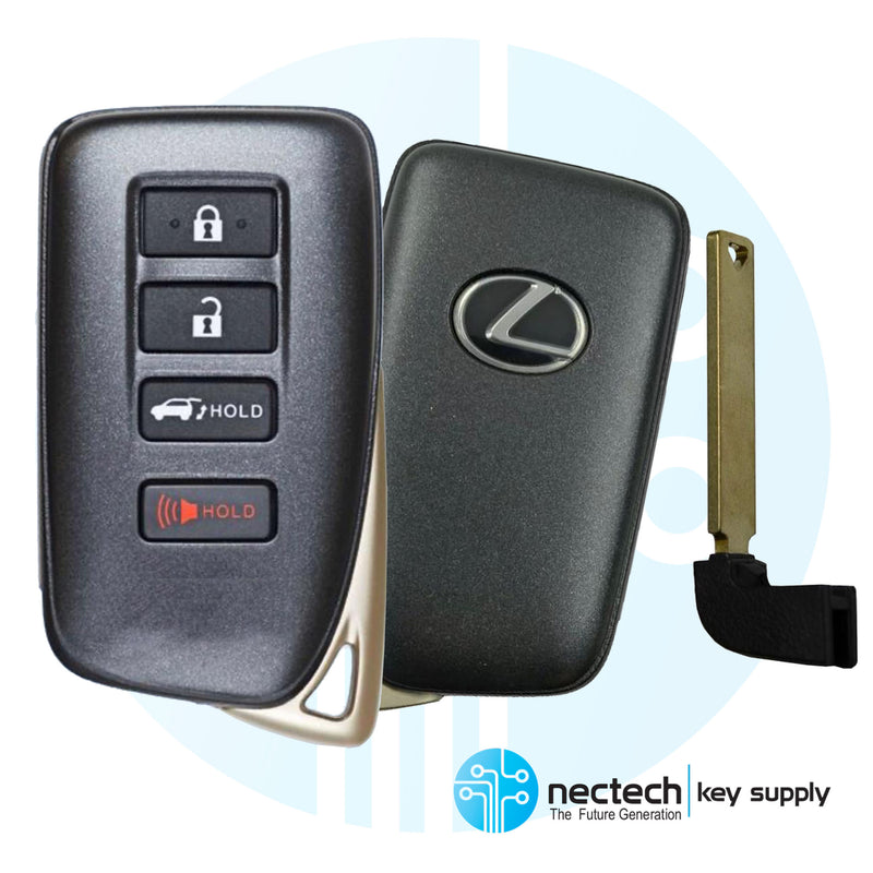 2020 - 2021 Lexus RX350 RX450H NX200T NX300 LX570 Smart Key 4B FCC: HYQ14FLB