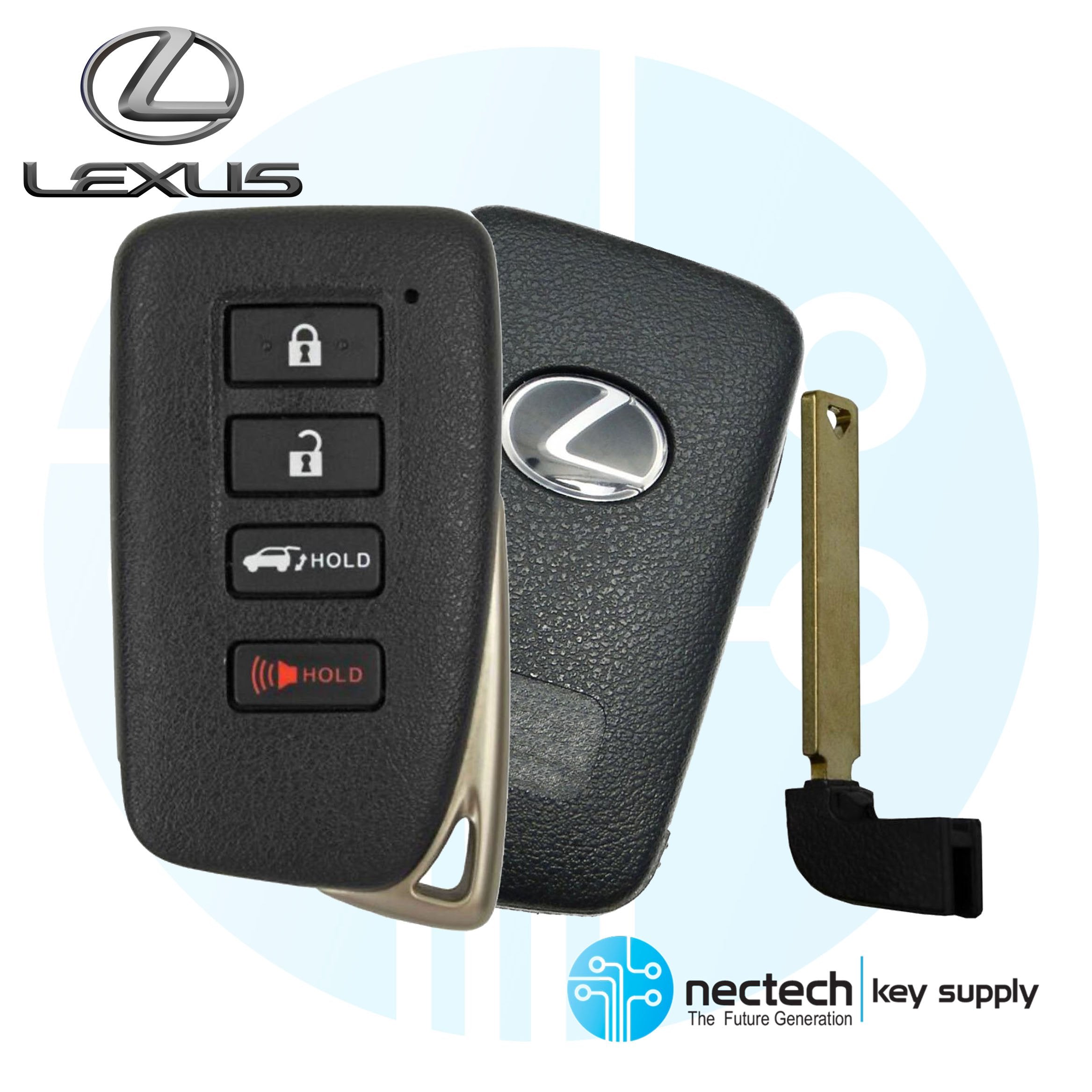 2020 - 2022 NEW Lexus RX350 RX450H NX200T NX300 LX570 Smart Key 4B FCC