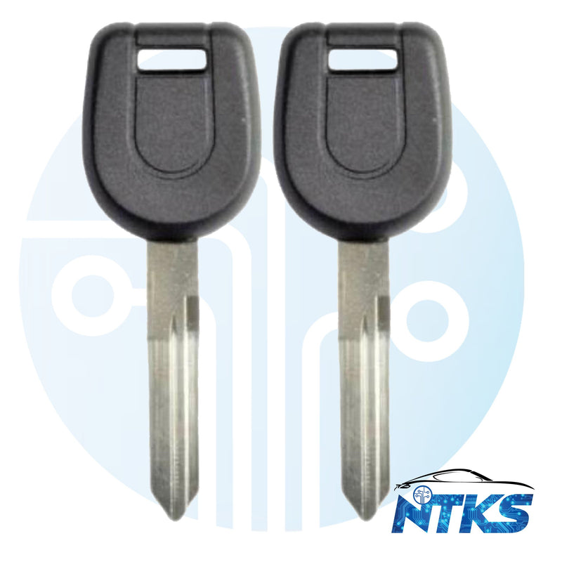 2000 - 2006 Transponder Key for Mitsubishi - MIT6 - MIT13-PT(N) / 4D61 Chip Letter N