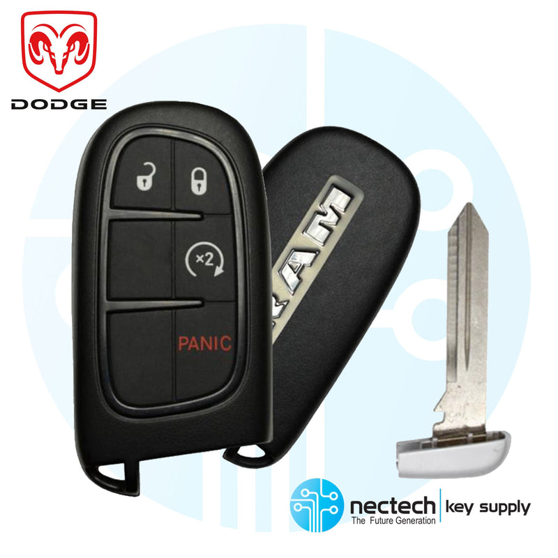 2013-2018 NUEVA llave inteligente Dodge RAM FCC: GQ4-54T / PN: 56046956AC