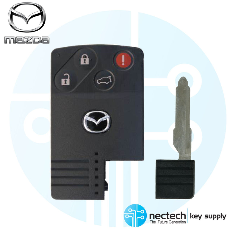 2007-2009 NUEVA llave de tarjeta inteligente Mazda CX-7 CX-9 FCC ID: BGBX1T458SKE11A01 / PN: TDY1-67-5RYA
