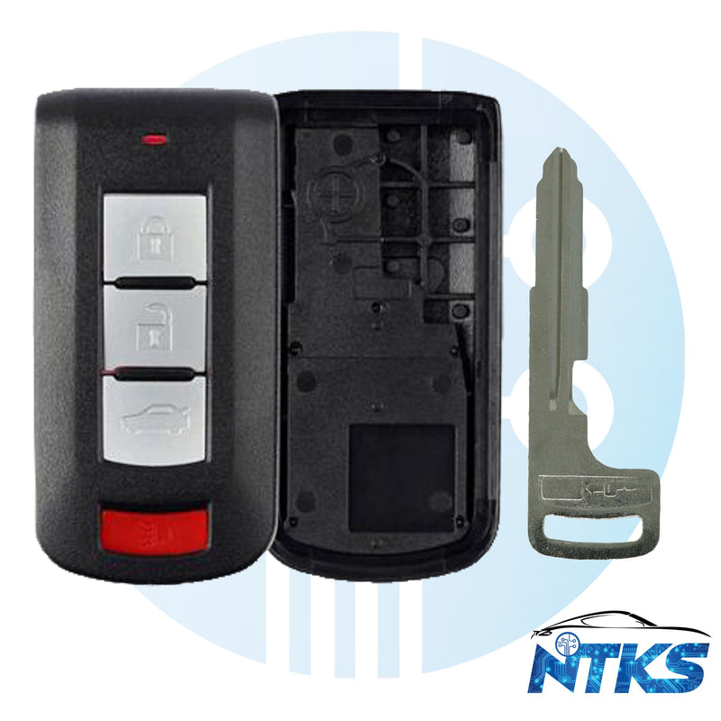 2013-2020 SHELL for Mitsubishi Smart Key / MIT3 4-Buttons