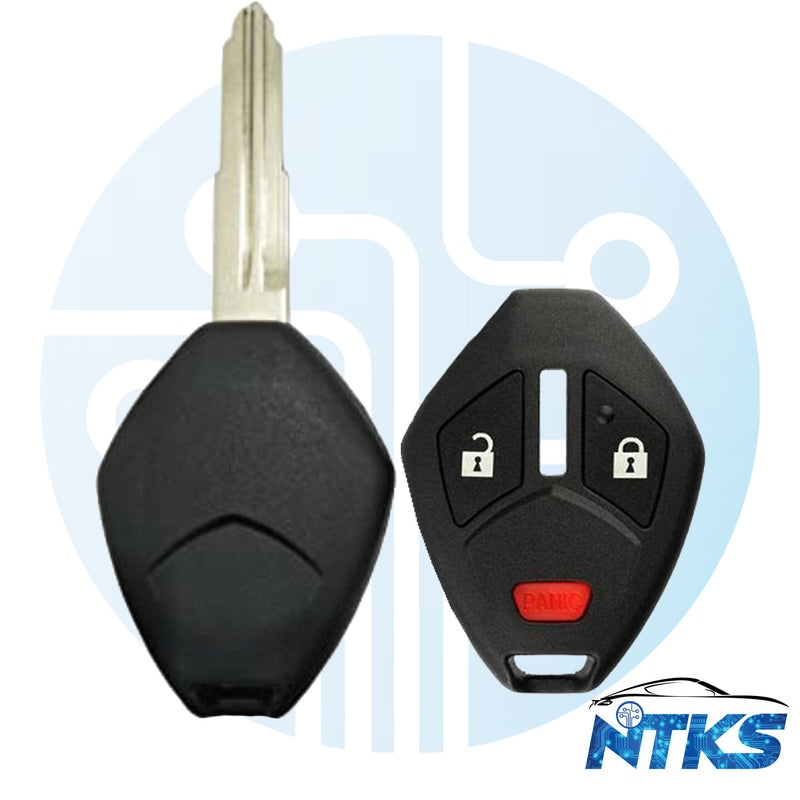 2007-2015 SHELL for Mitsubishi Remote Head Key MIT3 / 3-Buttons