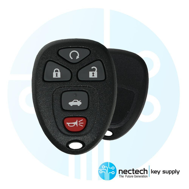2006 - 2016 Chevrolet Buick Cadillac Remote Control FCC: OUC60270 & OUC60221 / PN: 10337867