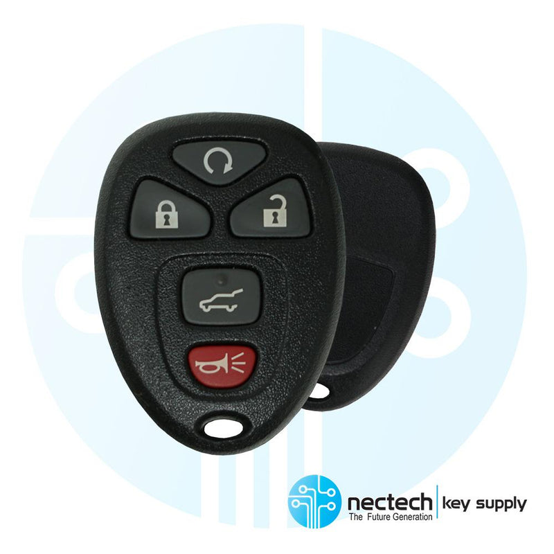 2007 - 2017 AFT Chevrolet GMC Buick Saturn Remote Control Fob FCC: OUC60270 & OUC60221 PN: 5922373