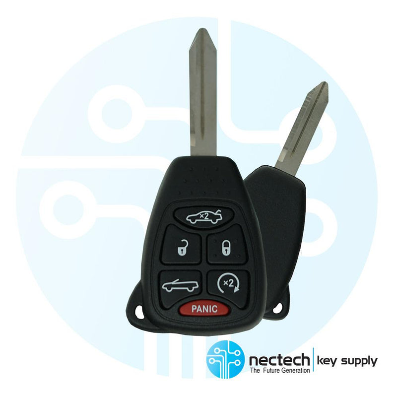 2007 - 2014 Chrysler 200 Sebring Convertible Remote Head Key FCC: OHT692427AA / PN:68025105AA