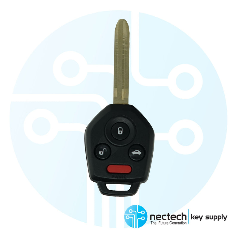 2017 - 2018 Subaru Impreza Ascent Remote Head Key FCC: CWTB1G077 / Chip: H Subaru Chip (Black Board Shell)