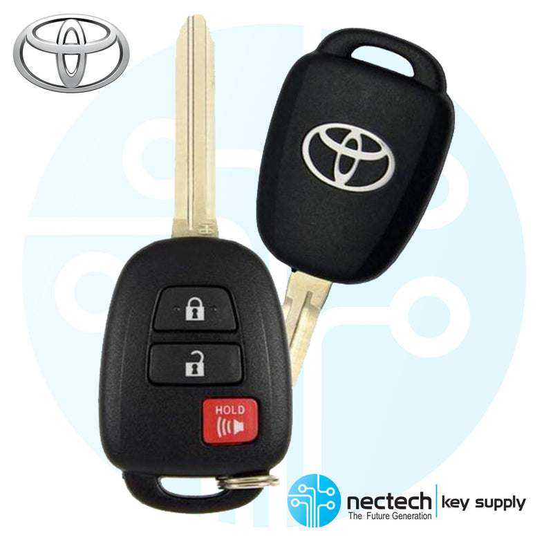 2015 - 2022 Toyota Prius C Tacoma RAV4 Llave principal remota FCC:HYQ12BEL/Chip Letra H