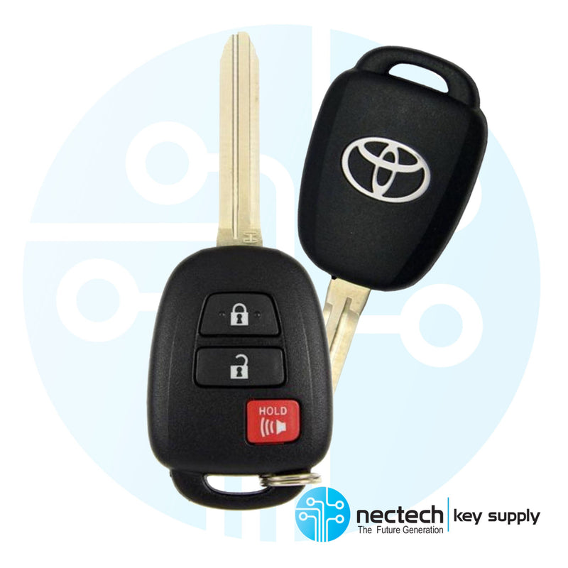 2015 - 2022 Toyota Prius C Tacoma RAV4 Remote Head Key FCC:HYQ12BEL / Chip Letter H