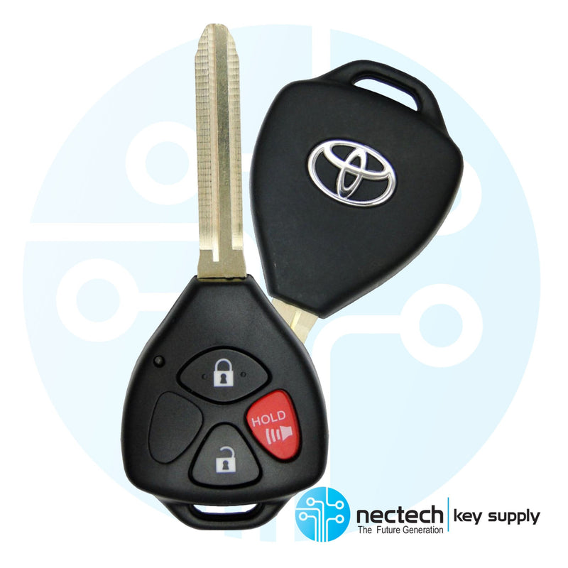 2008 - 2016 Toyota Matrix Venza Remote Head Key FCC: GQ4-29T / Chip 4D67