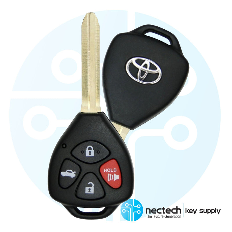 2010 - 2013 Toyota Corolla Matrix Remote Head Key FCC: GQ4-29T / Chip Letter G