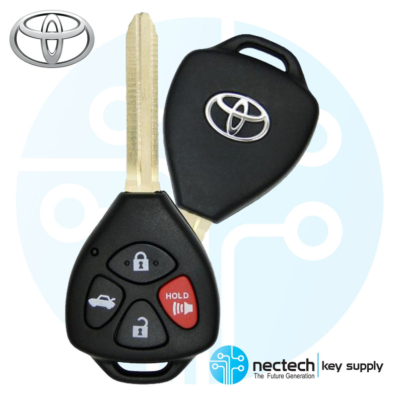 2008 - 2012 Toyota Corolla Avalon Matrix Remote Head Key FCC: GQ4-29T / Chip 4D67