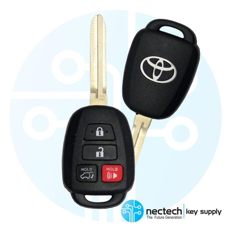 2013 - 2018 Toyota RAV4 Limited Remote Head Key FCC:HYQ12BDM / Letter H Chip