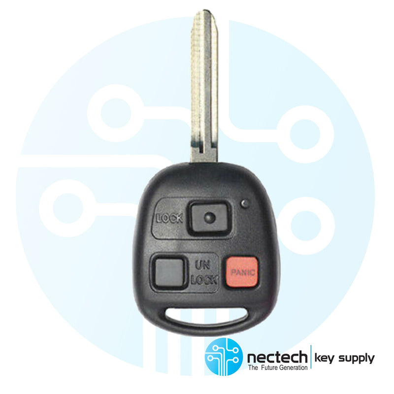 2003-2009 Remote Head Key for Toyota FJ Landcruiser PN: 89070-60750 FCC: HYQ12BBT Chip 4D67