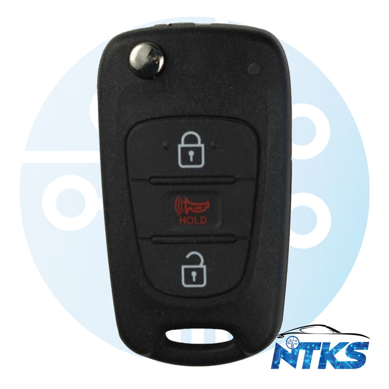 2010 - 2012 Remote Flip Key for Kia Soul FCC: NYOSEKSAM11ATX (AM11MY)